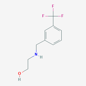 molecular formula C10H12F3NO B1624706 2-(3-三氟甲基-苄基氨基)-乙醇 CAS No. 912291-17-9