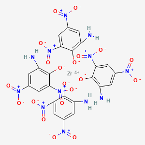 Zirconium, tetrakis(2-amino-4,6-dinitrophenolato)-