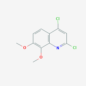 molecular formula C11H9Cl2NO2 B1624736 2,4-Dichloro-7,8-dimethoxyquinoline CAS No. 202824-49-5