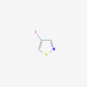 molecular formula C3H2INS B1624754 4-Iodoisothiazole CAS No. 49602-28-0