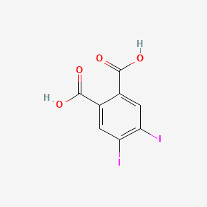 molecular formula C8H4I2O4 B1624758 4,5-Diiodo-phthalic acid CAS No. 82679-28-5