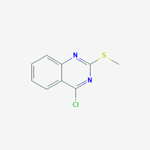 molecular formula C9H7ClN2S B1624767 4-Chloro-2-(methylthio)quinazoline CAS No. 58803-74-0