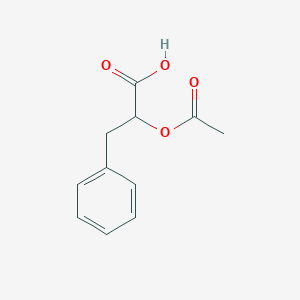 molecular formula C11H12O4 B1624769 2-Acetoxy-3-phenylpropanoic acid CAS No. 69056-25-3