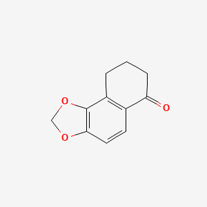 molecular formula C11H10O3 B1624774 5,6-Methylenedioxy-1-tetralone CAS No. 84854-57-9