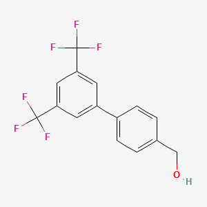 [4-[3,5-Bis(trifluoromethyl)phenyl]phenyl]methanol