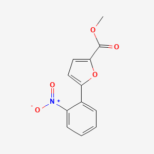 molecular formula C12H9NO5 B1624784 Methyl 5-(2-nitrophenyl)furan-2-carboxylate CAS No. 41019-36-7