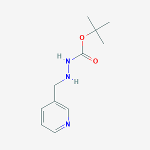 tert-Butyl 2-(pyridin-3-ylmethyl)hydrazinecarboxylate