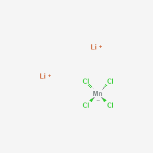 molecular formula Cl4Li2Mn B1624826 Dilithium;tetrachloromanganese(2-) CAS No. 57384-24-4