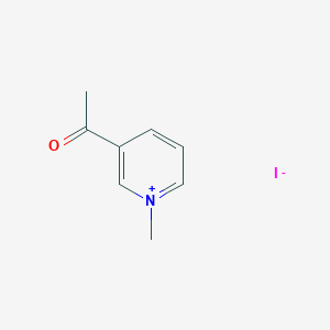 molecular formula C8H10INO B1624884 3-Acetyl-1-methylpyridin-1-ium iodide CAS No. 6965-62-4