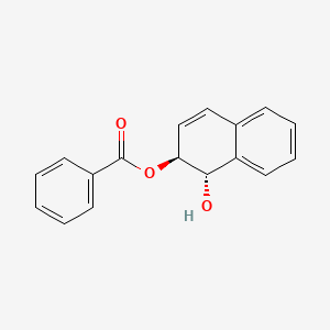 molecular formula C17H14O3 B1624891 (1S,2S)-1,2-Dihydro-1,2-naphthalenediol 2-benzoate CAS No. 359820-45-4