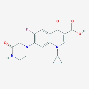 molecular formula C17H16FN3O4 B016249 氧氟沙星 CAS No. 103237-52-1