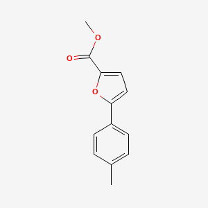 molecular formula C13H12O3 B1624901 Methyl 5-(4-methylphenyl)furan-2-carboxylate CAS No. 52939-04-5