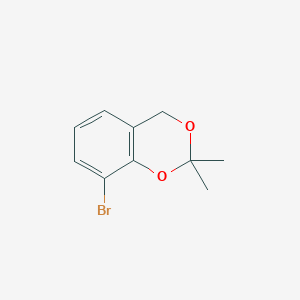 molecular formula C10H11BrO2 B1624915 8-Bromo-2,2-dimethyl-4H-benzo[d][1,3]dioxine CAS No. 876911-15-8