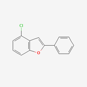 molecular formula C14H9ClO B1624936 4-Chloro-2-phenylbenzofuran CAS No. 344562-15-8
