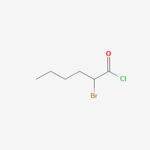 molecular formula C6H10BrClO B1624938 2-Bromohexanoyl chloride CAS No. 42768-46-7
