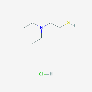 molecular formula C6H16ClNS B162494 2-二乙氨基乙硫醇盐酸盐 CAS No. 1942-52-5