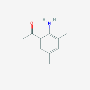 molecular formula C10H13NO B1624971 1-(2-Amino-3,5-dimethylphenyl)ethanone CAS No. 69976-75-6