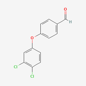 molecular formula C13H8Cl2O2 B1624978 4-(3,4-Dichlorophenoxy)benzaldehyde CAS No. 78725-50-5