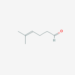 molecular formula C7H12O B1624985 5-甲基-4-己烯醛 CAS No. 764-32-9