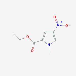 molecular formula C8H10N2O4 B1624990 1-甲基-4-硝基-1H-吡咯-2-甲酸乙酯 CAS No. 2853-29-4