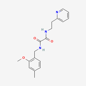 molecular formula C18H21N3O3 B1625043 N1-(2-甲氧基-4-甲基苯基)-N2-(2-(吡啶-2-基)乙基)草酰胺 CAS No. 745047-97-6