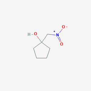 molecular formula C6H11NO3 B1625052 1-(Nitromethyl)cyclopentanol CAS No. 72936-38-0