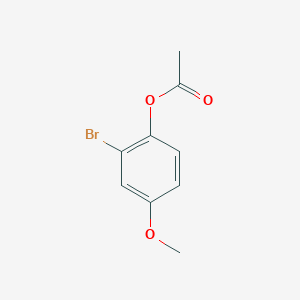 molecular formula C9H9BrO3 B1625054 4-Acetoxy-3-bromoanisole CAS No. 449727-85-9