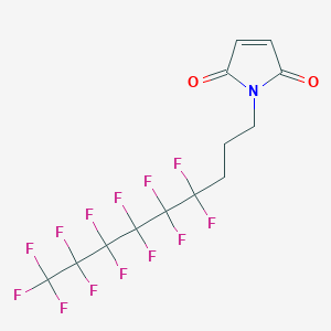 1-(4,4,5,5,6,6,7,7,8,8,9,9,9-Tridecafluorononyl)-1H-pyrrole-2,5-dione