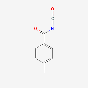 molecular formula C9H7NO2 B1625063 4-甲基苯甲酰异氰酸酯 CAS No. 5843-46-9