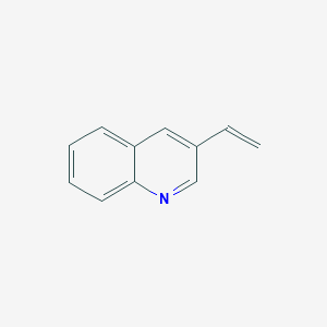 molecular formula C11H9N B1625071 3-乙烯基喹啉 CAS No. 67752-31-2