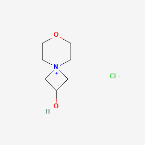 B1625075 N-(b-Hydroxytrimethylen)morpholinium chloride CAS No. 52900-07-9