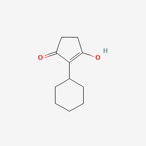 B1625091 2-Cyclohexyl-3-hydroxycyclopent-2-enone CAS No. 871482-72-3