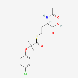 molecular formula C16H20ClNO5S B1625110 Serfibrate CAS No. 54657-98-6