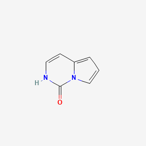 molecular formula C7H6N2O B1625119 吡咯并[1,2-c]嘧啶-1(2H)-酮 CAS No. 223432-96-0
