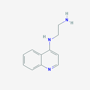 molecular formula C11H13N3 B1625125 4-(2-Aminoethyl)aminoquinoline CAS No. 259731-83-4