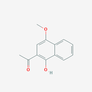 1-(1-Hydroxy-4-methoxynaphthalen-2-yl)ethanone