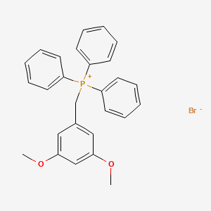 molecular formula C27H26BrO2P B1625132 (3,5-Dimethoxybenzyl)triphenylphosphonium bromide CAS No. 24131-30-4