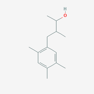 molecular formula C14H22O B1625168 3-Methyl-4-(2,4,5-trimethylphenyl)butan-2-ol CAS No. 827299-37-6