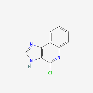 molecular formula C10H6ClN3 B1625177 4-cloro-1H-imidazo[4,5-c]quinolina CAS No. 132206-92-9