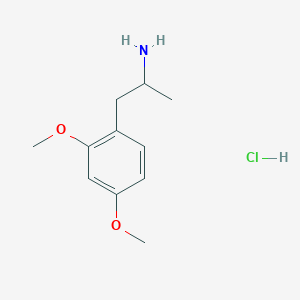 molecular formula C11H18ClNO2 B162520 2,4-二甲胺 (盐酸盐) CAS No. 33189-36-5