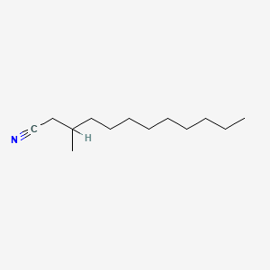 molecular formula C13H25N B1625210 3-Methyldodecanonitrile CAS No. 85351-07-1