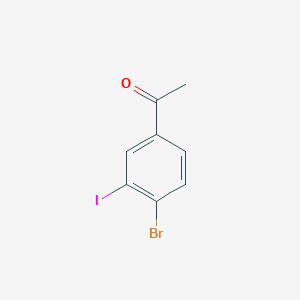 molecular formula C8H6BrIO B1625213 1-(4-溴-3-碘苯基)乙酮 CAS No. 919124-08-6
