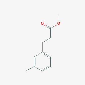 molecular formula C11H14O2 B1625226 苯丙酸，3-甲基-，甲酯 CAS No. 29417-96-7