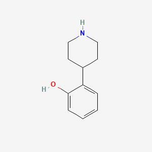 B1625228 2-(Piperidin-4-yl)phenol CAS No. 910605-43-5