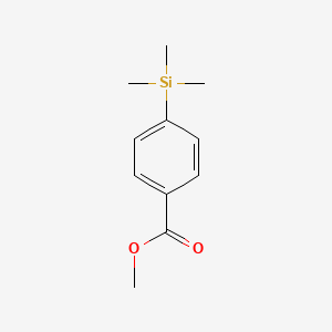 molecular formula C11H16O2Si B1625236 4-(三甲基甲硅烷基)苯甲酸甲酯 CAS No. 22515-30-6