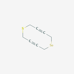 1-Thia-6-selenacyclodeca-3,8-diyne