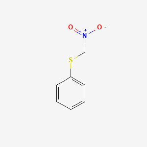 B1625305 Benzene, [(nitromethyl)thio]- CAS No. 60595-16-6