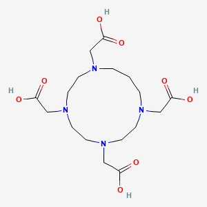 molecular formula C17H30N4O8 B1625311 2,2',2'',2'''-(1,4,7,10-四氮杂环十三烷-1,4,7,10-四基)四乙酸 CAS No. 60239-20-5