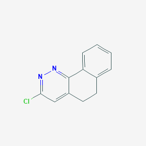 B1625322 3-Chloro-5,6-dihydrobenzo[h]cinnoline CAS No. 25823-50-1