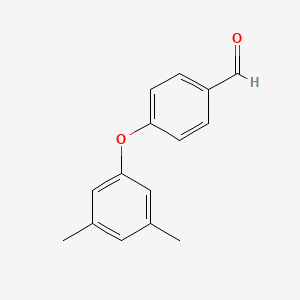 molecular formula C15H14O2 B1625329 4-(3,5-Dimethylphenoxy)benzaldehyde CAS No. 287953-82-6